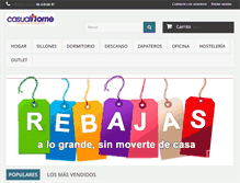 Tablet Screenshot of casualhome.net